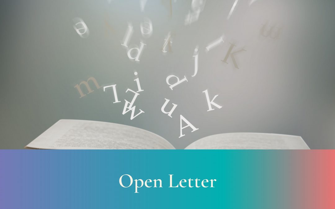 Open Letter;